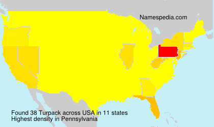 Surname Turpack in USA Surname Turpack in USA