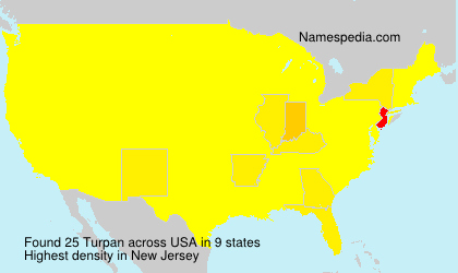 Surname Turpan in USA Surname Turpan in USA