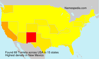 Surname Turrieta in USA Surname Turrieta in USA