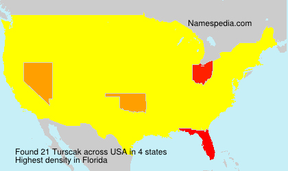 Surname Turscak in USA Surname Turscak in USA