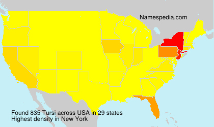 Surname Tursi in USA Surname Tursi in USA