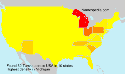 Surname Turske in USA