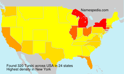 Surname Turski in USA Surname Turski in USA
