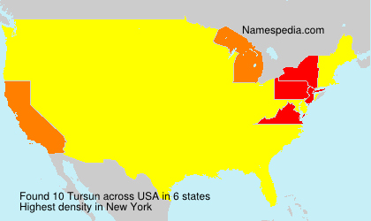 Surname Tursun in USA