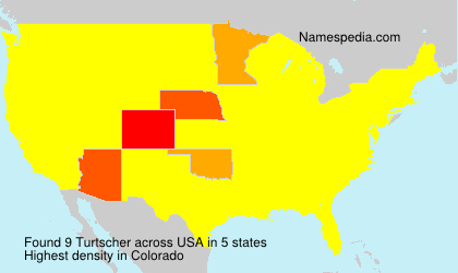 Surname Turtscher in USA Surname Turtscher in USA