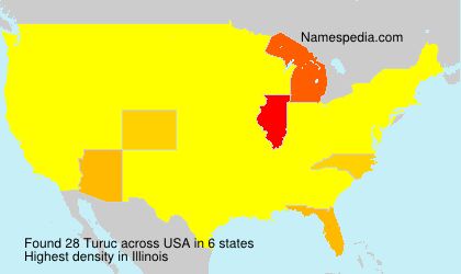 Surname Turuc in USA Surname Turuc in USA