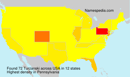 Surname Turzanski in USA Surname Turzanski in USA