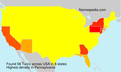 Surname Turzo in USA Surname Turzo in USA