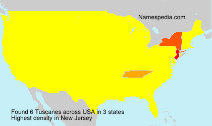 Surname Tuscanes in USA Surname Tuscanes in USA