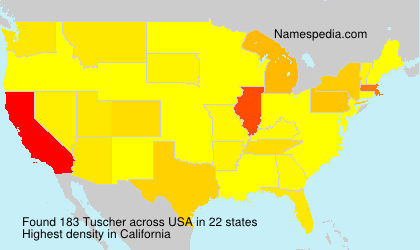Surname Tuscher in USA Surname Tuscher in USA
