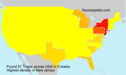 Surname Tuske in USA Surname Tuske in USA