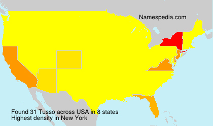 Surname Tusso in USA Surname Tusso in USA