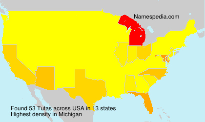 Surname Tutas in USA Surname Tutas in USA