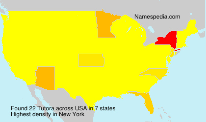 Surname Tutora in USA Surname Tutora in USA