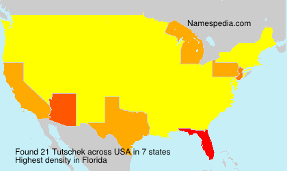 Surname Tutschek in USA Surname Tutschek in USA