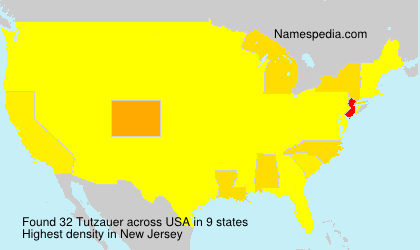 Surname Tutzauer in USA Surname Tutzauer in USA