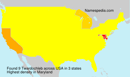 Surname Twardochleb in USA Surname Twardochleb in USA