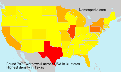 Surname Twardowski in USA Surname Twardowski in USA
