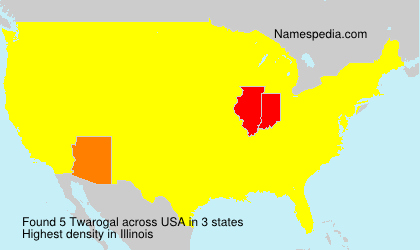 Surname Twarogal in USA Surname Twarogal in USA