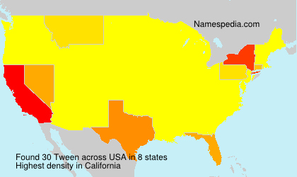 Surname Tween in USA Surname Tween in USA