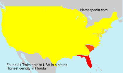 Surname Twim in USA Surname Twim in USA
