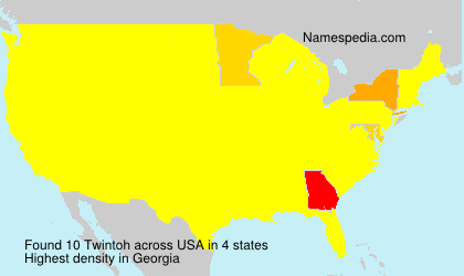 Surname Twintoh in USA Surname Twintoh in USA