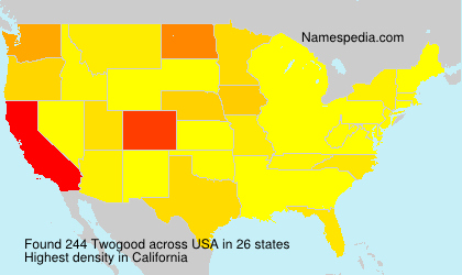 Surname Twogood in USA Surname Twogood in USA