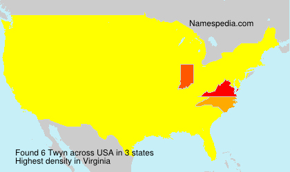 Surname Twyn in USA Surname Twyn in USA