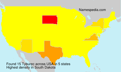 Surname Tyburec in USA Surname Tyburec in USA