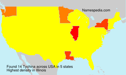 Surname Tychina in USA Surname Tychina in USA
