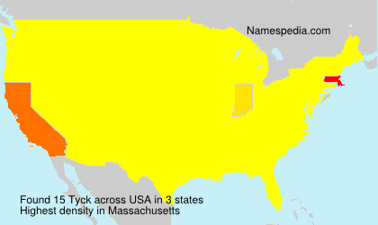 Surname Tyck in USA Surname Tyck in USA