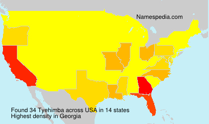 Surname Tyehimba in USA Surname Tyehimba in USA