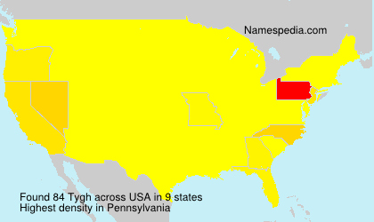 Surname Tygh in USA Surname Tygh in USA