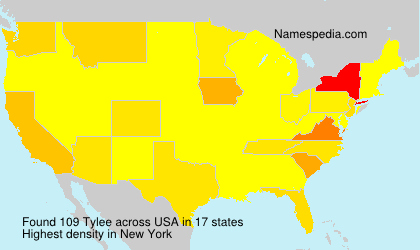 Surname Tylee in USA Surname Tylee in USA