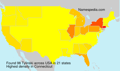 Surname Tylinski in USA Surname Tylinski in USA