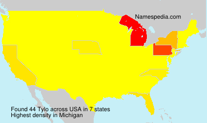 Surname Tylo in USA Surname Tylo in USA