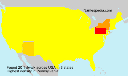 Surname Tylwalk in USA Surname Tylwalk in USA