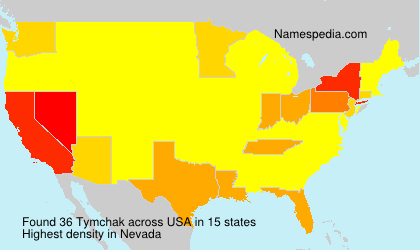 Surname Tymchak in USA Surname Tymchak in USA