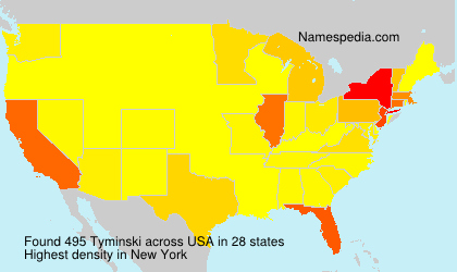 Surname Tyminski in USA Surname Tyminski in USA