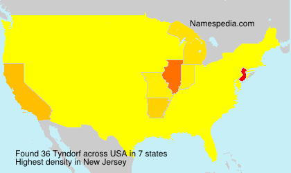 Surname Tyndorf in USA Surname Tyndorf in USA