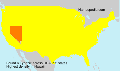 Surname Tyndzik in USA Surname Tyndzik in USA
