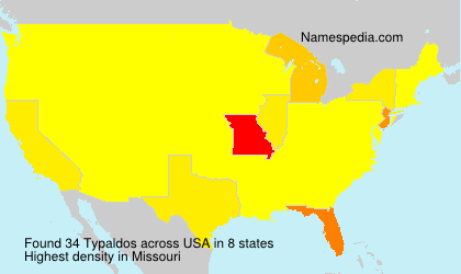 Surname Typaldos in USA Surname Typaldos in USA
