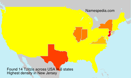Surname Tzitzis in USA Surname Tzitzis in USA
