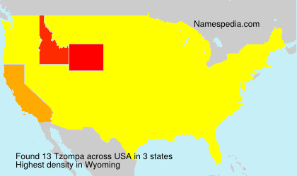 Surname Tzompa in USA Surname Tzompa in USA