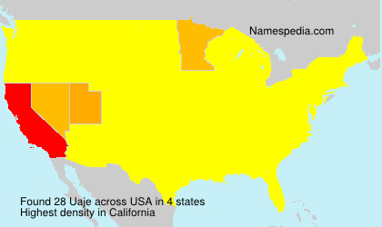 Surname Uaje in USA Surname Uaje in USA
