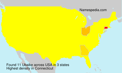 Surname Ubaike in USA Surname Ubaike in USA
