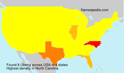 Surname Uberig in USA Surname Uberig in USA