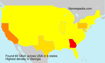 Surname Uboh in USA Surname Uboh in USA