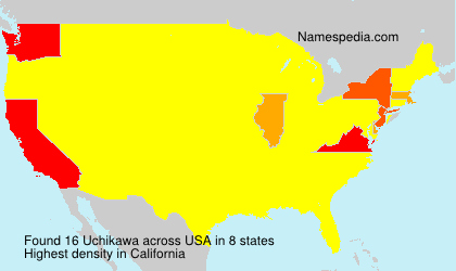 Surname Uchikawa in USA Surname Uchikawa in USA