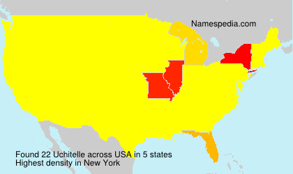 Surname Uchitelle in USA